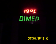 Letra caixa em Aço Galvanizado com pintura automotiva e iluminação interna com led.